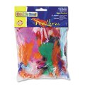 Creativity Street Feathers, Bright Hues, 1 oz., PK325 4502